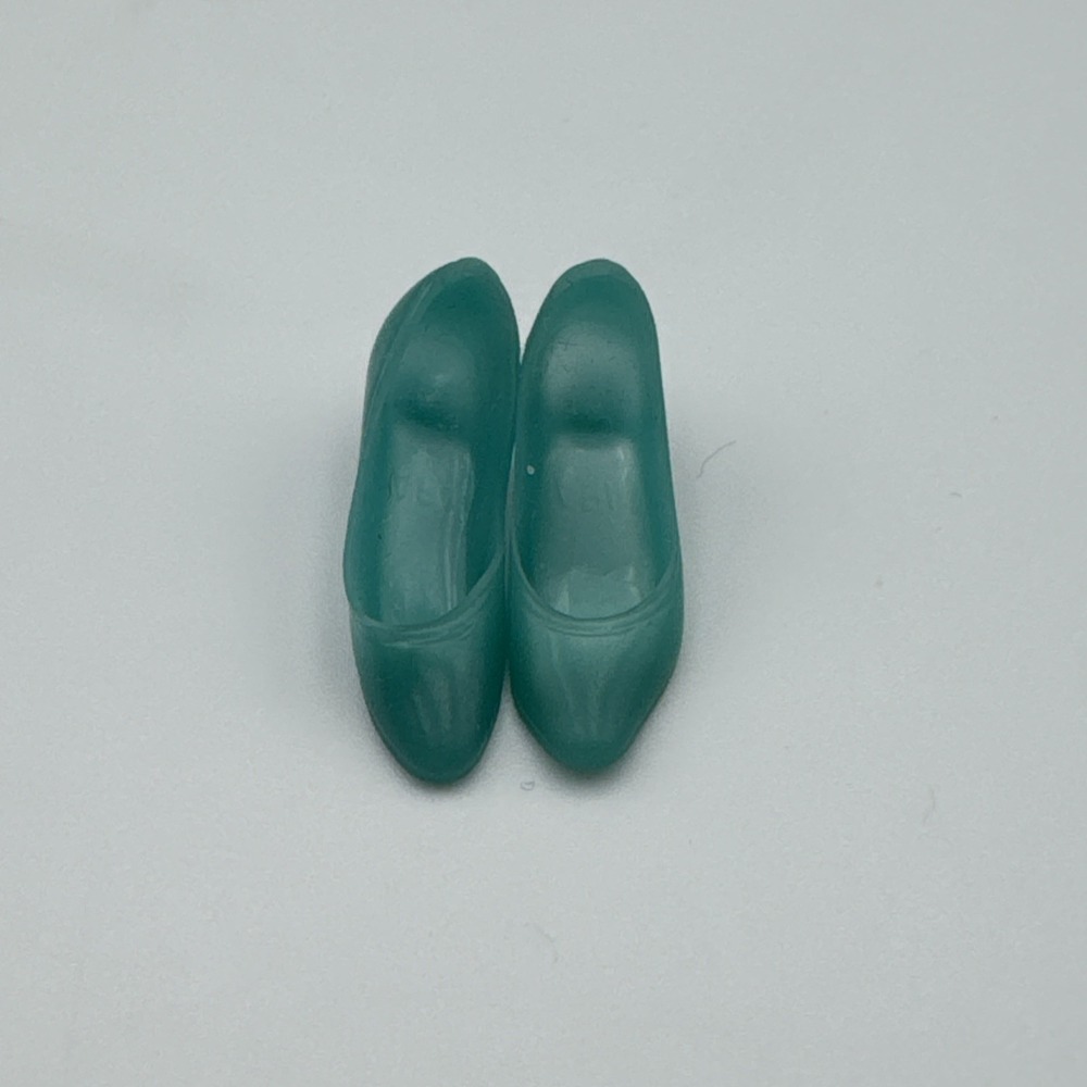 Vintage Francie It's A Date #1251 Aqua Squishy Shoes Japan‎ 1966 Mattel